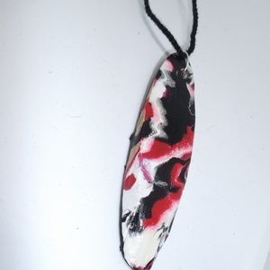 Lipstick Love Driftwood Necklace